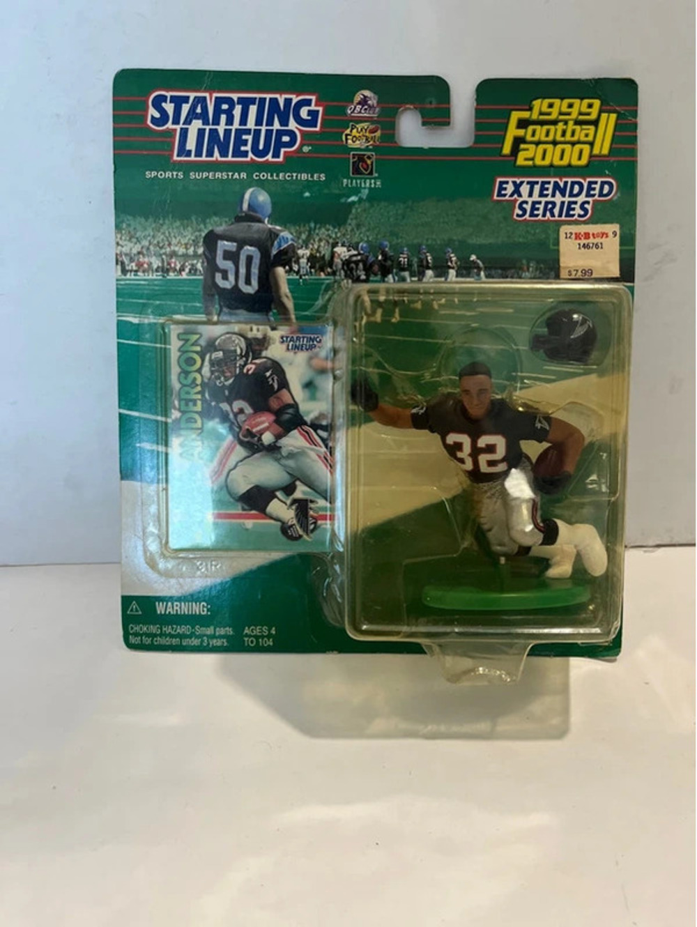 Vintage Football player figure